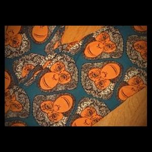 LuLaRoe TC leggings!! Teal with MONKEYS!!!